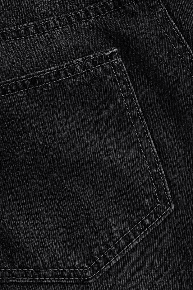 Siyah Baggy Salaş Cepli Bol Kesim Kot Pantolon - None Wear